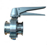 Sanitary Butterfly Valve Multiple Position Handle